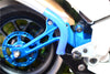 Kyosho Motorcycle NSR500 Aluminum Swing Arm With Screw &amp; Washer - 1Pc Set Blue