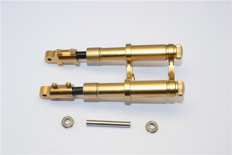 Kyosho Motorcycle NSR500 Aluminum Front Shock - 1 Set Titanium
