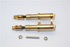 Kyosho Motorcycle NSR500 Aluminum Front Shock - 1 Set Titanium