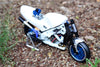 Kyosho Motorcycle NSR500 Aluminum Front Shock With Engraving - 1 Set Black