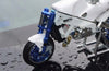 Kyosho Motorcycle NSR500 Aluminum Front Shock - 1Pc Blue