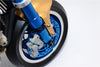 Kyosho Motorcycle NSR500 Aluminum Front Wheel Shaft - 1Pc Set