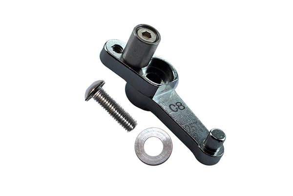 Kyosho Motorcycle NSR500 Kyosho Motorcycle NSR500 Aluminum Servo Arm 25T (C8) - 1Pc Set Gray Silver