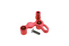 Kyosho Motorcycle NSR500 Aluminum Motor Connecting Mount - 1Pc Set Red