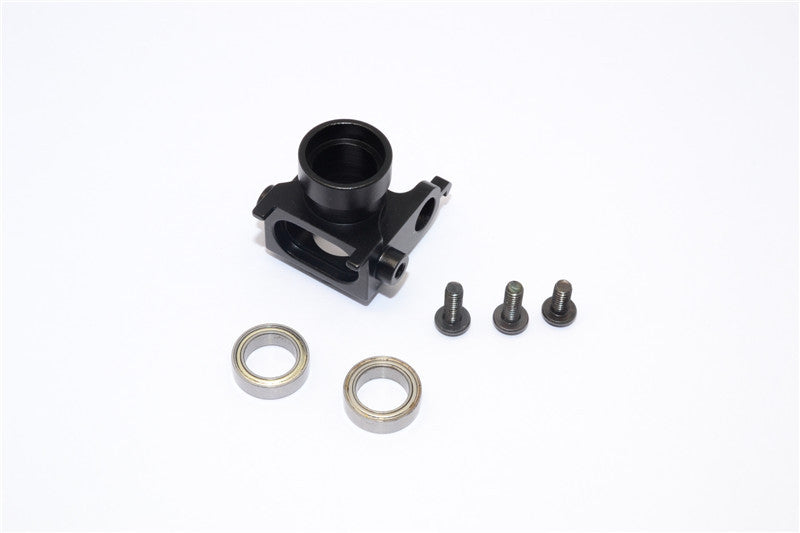 Kyosho Motorcycle NSR500 Aluminum Bearing Steering Set With Screws (Excl. 8X12 Bearing) - 1Pc Set Black