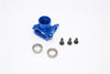 Kyosho Motorcycle NSR500 Aluminum Bearing Steering Set With Screws (Excl. 8X12 Bearing) - 1Pc Set Blue