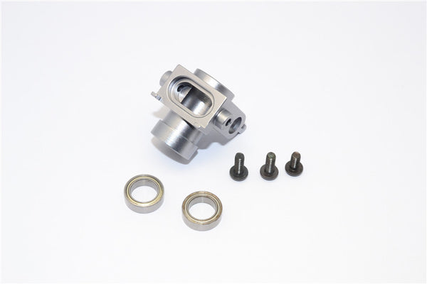 Kyosho Motorcycle NSR500 Aluminum Bearing Steering Set With Screws (Excl. 8X12 Bearing) - 1Pc Set Gray Silver