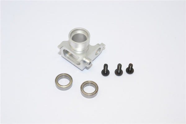 Kyosho Motorcycle NSR500 Aluminum Bearing Steering Set With Screws (Excl. 8X12 Bearing) - 1Pc Set Silver