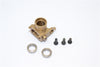 Kyosho Motorcycle NSR500 Aluminum Bearing Steering Set With Screws (Excl. 8X12 Bearing) - 1Pc Set Titanium