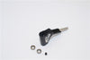 Kyosho Motorcycle NSR500 Aluminum Steering Post With Bearings - 1Pc Set Black