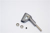Kyosho Motorcycle NSR500 Aluminum Steering Post With Bearings - 1Pc Set Gray Silver