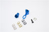 Kyosho Motorcycle NSR500 Aluminum Steering Assembly - 2Pcs Blue