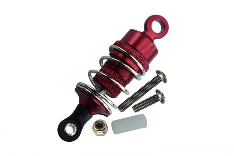 Aluminium Drive Shock (52mm) For Kyosho 1/8 Motorcycle NSR500 Upgrades - Red