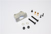 Kyosho Motorcycle NSR500 Aluminum Drive Stand With Screws &amp; Aluminum Collars &amp; Lock Nuts - 1Pc Set Silver