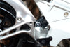 Kyosho Motorcycle NSR500 Aluminum Internal Drive Shock (52mm) -1Pc Set Gray Silver