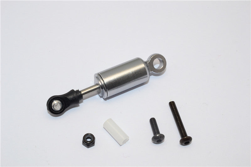 Kyosho Motorcycle NSR500 Aluminum Internal Drive Shock (52mm) -1Pc Set Gray Silver