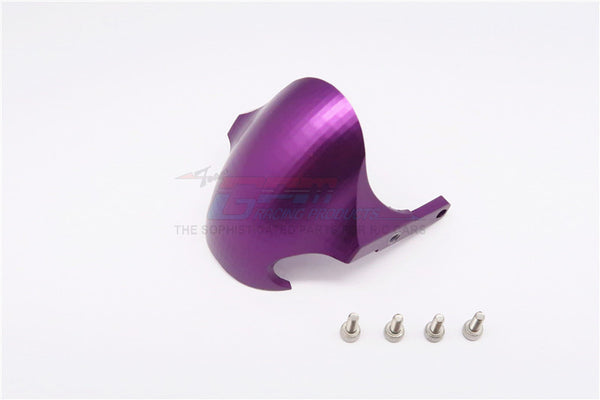 Kyosho Motorcycle NSR500 Aluminum Front Wheel Fender - 1Pc Set Purple