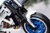 Kyosho Motorcycle NSR500 Aluminum Front Wheel Fender Xl - 1Pc Set Gray Silver