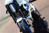 Kyosho Motorcycle NSR500 Aluminum Front Wheel Fender Xl - 1Pc Set Gray Silver