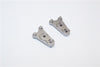 Kyosho Motorcycle NSR500 Aluminum Footrest - 1Pr Set Gray Silver