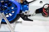 Kyosho Motorcycle NSR500 Aluminum Footrest - 1Pr Set Blue