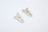 Kyosho Motorcycle NSR500 Aluminum Footrest - 1Pr Set Silver