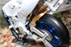 Kyosho Motorcycle NSR500 Aluminum Rear Wheel Fender - 1Pc Set Gray Silver