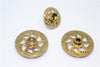 Kyosho Motorcycle NSR500 Aluminum Brake Disk Plate (8 Poles) - 3Pcs Set Titanium