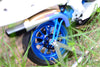 Kyosho Motorcycle NSR500 Aluminum Rear Wheel (5 Spoke) - 1Pc Titanium