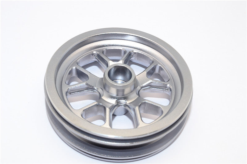 Kyosho Motorcycle NSR500 Aluminum Rear Wheel (5 Spoke) - 1Pc Gray Silver