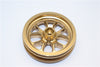Kyosho Motorcycle NSR500 Aluminum Rear Wheel (5 Spoke) - 1Pc Titanium
