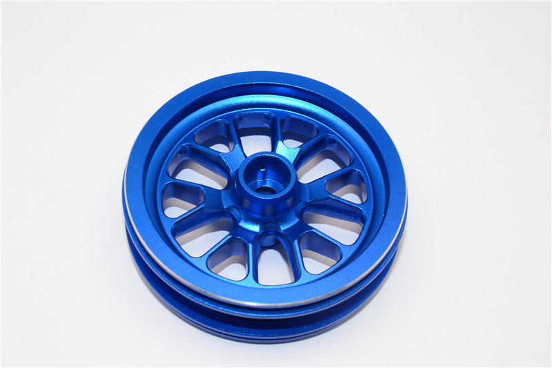 Kyosho Motorcycle NSR500 Aluminum Rear Wheel (6 Spoke) - 1Pc Blue