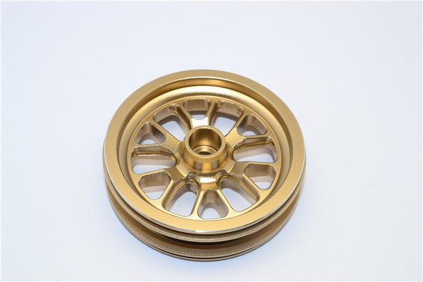 Kyosho Motorcycle NSR500 Aluminum Rear Wheel (6 Spoke) - 1Pc Titanium