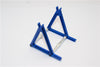 Kyosho Motorcycle NSR500 Aluminum Rear Wheel Holder - 1 Set Blue