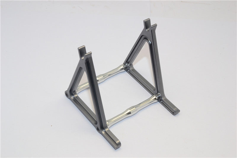 Kyosho Motorcycle NSR500 Aluminum Rear Wheel Holder - 1 Set Gray Silver