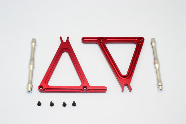 Kyosho Motorcycle NSR500 Aluminum Rear Wheel Holder - 1 Set Red