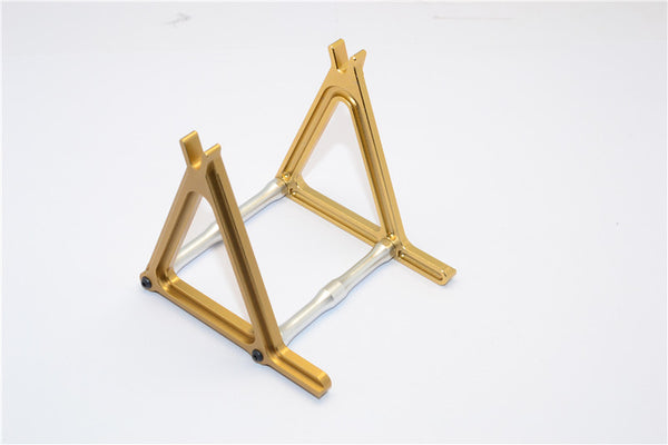 Kyosho Motorcycle NSR500 Aluminum Rear Wheel Holder - 1 Set Titanium