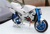 Kyosho Motorcycle NSR500 Aluminum Rear Wheel Holder - 1 Set Titanium