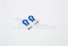 Thunder Tiger Kaiser XS Aluminum U Shape Hook - 2Pcs Set Blue