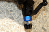 Thunder Tiger Kaiser XS Aluminum Wheel Hex (12mm X 9mm) - 4Pcs Set Blue