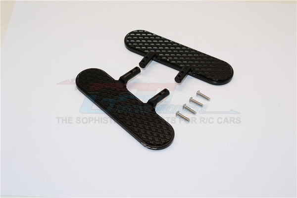 Thunder Tiger Kaiser XS AluminumExterior Trail (Diamond Pattern) - 1Pr Set Black