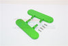 Thunder Tiger Kaiser XS AluminumExterior Trail (Diamond Pattern) - 1Pr Set Green