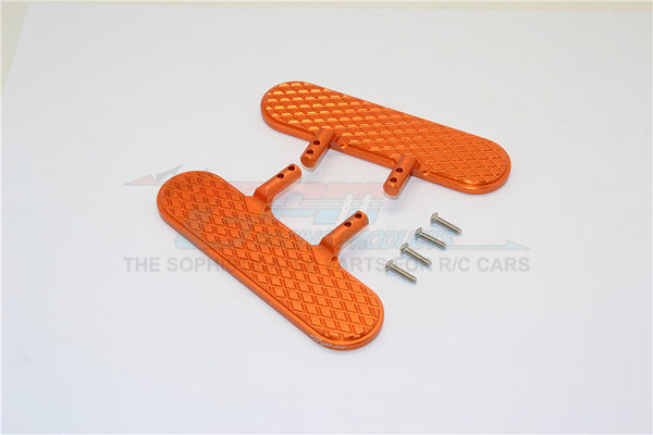 Thunder Tiger Kaiser XS AluminumExterior Trail (Diamond Pattern) - 1Pr Set Orange