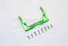 Thunder Tiger Kaiser XS Aluminum Front/Rear Chassis Stabilized Mount - 1Pc Set Green