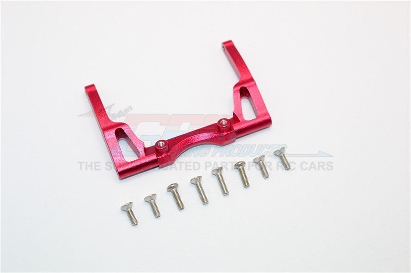 Thunder Tiger Kaiser XS Aluminum Front/Rear Chassis Stabilized Mount - 1Pc Set Red