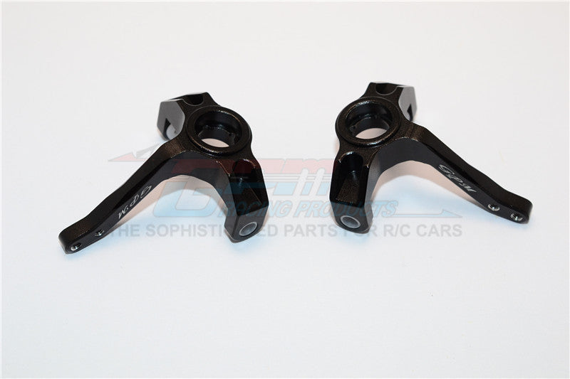 Thunder Tiger Kaiser XS Aluminum Front Knuckle Arm - 1Pr Black