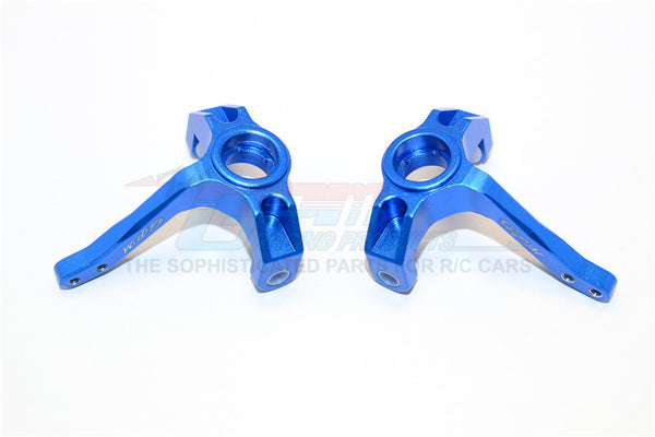 Thunder Tiger Kaiser XS Aluminum Front Knuckle Arm - 1Pr Blue