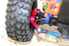 Thunder Tiger Kaiser XS Aluminum Front Knuckle Arm - 1Pr Red
