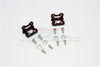 Thunder Tiger Kaiser XS Aluminum Servo Stabilizer - 1Pr Set Brown