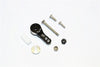 Thunder Tiger Kaiser XS Aluminum Hi-Torque Servo Saver For 25T Spline Output Shaft - 1Pc Set Black